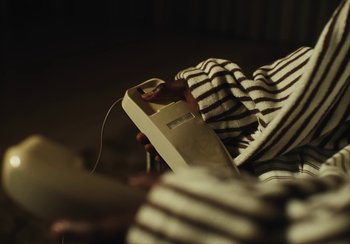 Movie still from “Kendrick Lamar - Rich Spirit” (2022), directed by Calmatic – Extreme Close Up shot, High angle