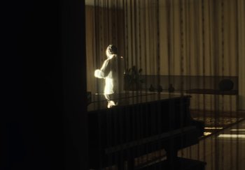 Movie still from “Kendrick Lamar - Rich Spirit” (2022), directed by Calmatic – Medium shot, High angle