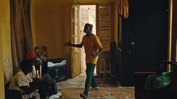 Movie still from “The Blaze - Dreamer” (2022), directed by The Blaze – Wide shot, Low angle