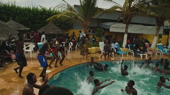 Movie still from “The Blaze - Dreamer” (2022), directed by The Blaze – Extreme Wide shot, High angle