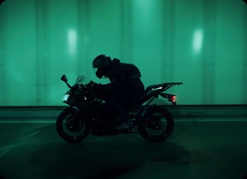 Movie still from “ZNTNDR - Untitled Us” (2022), directed by Jovan Todorović – Wide shot, High angle