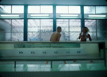 Movie still from “ZNTNDR - Untitled Us” (2022), directed by Jovan Todorović – Wide shot, Low angle