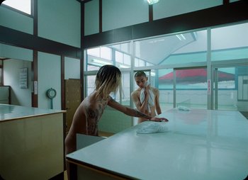 Movie still from “ZNTNDR - Untitled Us” (2022), directed by Jovan Todorović – Medium shot, High angle