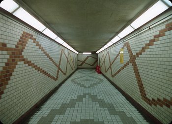 Movie still from “ZNTNDR - Untitled Us” (2022), directed by Jovan Todorović – Extreme Wide shot, Overhead angle