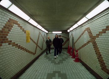 Movie still from “ZNTNDR - Untitled Us” (2022), directed by Jovan Todorović – Wide shot, High angle
