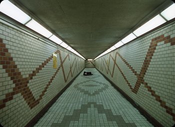 Movie still from “ZNTNDR - Untitled Us” (2022), directed by Jovan Todorović – Extreme Wide shot, Overhead angle