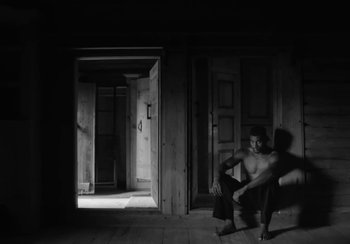 Movie still from “Shygirl - Shlut” (2022), directed by Diana Kunst – Wide shot, Low angle