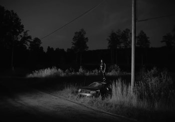 Movie still from “Shygirl - Shlut” (2022), directed by Diana Kunst – Extreme Wide shot, High angle