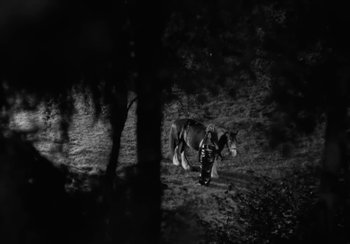 Movie still from “Shygirl - Shlut” (2022), directed by Diana Kunst – Extreme Wide shot, High angle