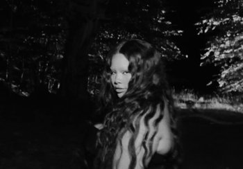 Movie still from “Shygirl - Shlut” (2022), directed by Diana Kunst – Close Up shot, Low angle