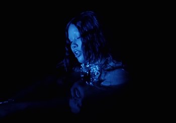 Movie still from “Shygirl - Shlut” (2022), directed by Diana Kunst – Close Up shot, High angle