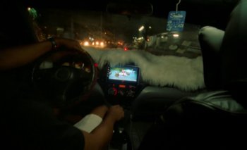 Movie still from “Oko Ebombo - Nalingi Yo” (2022), directed by Frank Lebon – Extreme Close Up shot, High angle