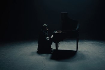 Movie still from “Josman - Intro” (2022), directed by Marius Gonzalez – Extreme Wide shot, High angle