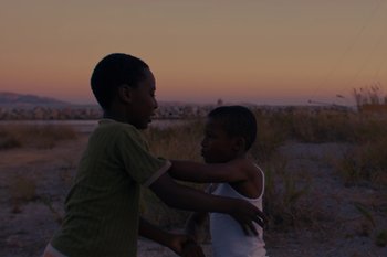 Movie still from “Josman - Intro” (2022), directed by Marius Gonzalez – Wide shot, Low angle