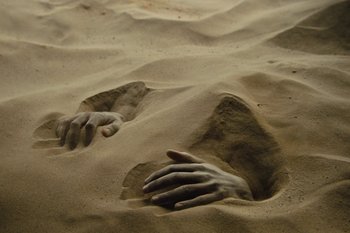 Movie still from “Josman - Intro” (2022), directed by Marius Gonzalez – Wide shot, High angle