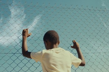 Movie still from “Josman - Intro” (2022), directed by Marius Gonzalez – Wide shot, Low angle