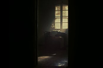 Movie still from “Josman - Intro” (2022), directed by Marius Gonzalez – Wide shot, High angle