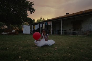 Movie still from “Josman - Intro” (2022), directed by Marius Gonzalez – Extreme Wide shot, Low angle
