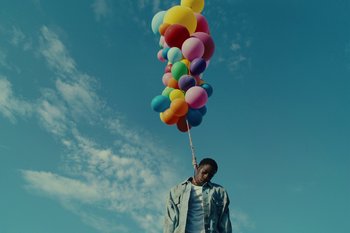 Movie still from “Josman - Intro” (2022), directed by Marius Gonzalez – Medium shot, Low angle