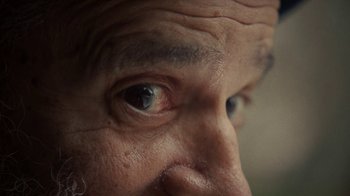 Movie still from “Loyle Carner - Georgetown” (2022), directed by Machine Operated – Extreme Close Up shot, Low angle