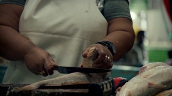 Movie still from “Loyle Carner - Georgetown” (2022), directed by Machine Operated – Extreme Close Up shot, High angle