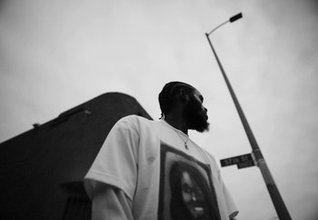 Movie still from “Maxo - 48” (2022), directed by Vincent Haycock – Medium shot, Low angle