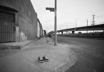 Movie still from “Maxo - 48” (2022), directed by Vincent Haycock – Wide shot, High angle