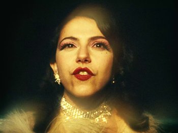 Movie still from “Black Midi - Sugar/Tzu” (2022), directed by Noel Paul – Close Up shot, Low angle