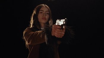 Movie still from “Glaive - Minnesota” (2022), directed by Ramez Silyan – Close Up shot, Low angle