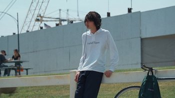 Movie still from “Glaive - Minnesota” (2022), directed by Ramez Silyan – Medium shot, Low angle