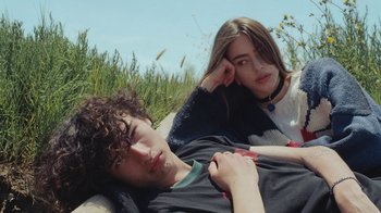 Movie still from “Glaive - Minnesota” (2022), directed by Ramez Silyan – Medium shot, High angle