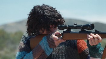 Movie still from “Glaive - Minnesota” (2022), directed by Ramez Silyan – Extreme Close Up shot, High angle