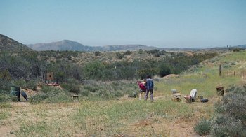 Movie still from “Glaive - Minnesota” (2022), directed by Ramez Silyan – Extreme Wide shot, High angle