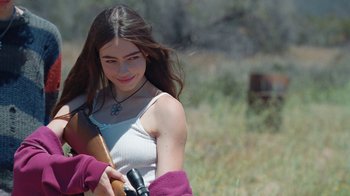 Movie still from “Glaive - Minnesota” (2022), directed by Ramez Silyan – Close Up shot, Over the shoulder angle