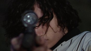 Movie still from “Glaive - Minnesota” (2022), directed by Ramez Silyan – Extreme Close Up shot, High angle