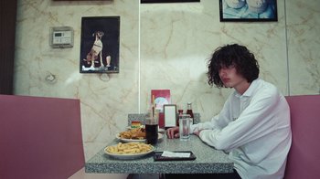 Movie still from “Glaive - Minnesota” (2022), directed by Ramez Silyan – Medium shot, High angle