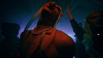 Movie still from “Zef - 420” (2022), directed by Jay Walker – Extreme Close Up shot, Low angle