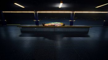 Movie still from “Zef - 420” (2022), directed by Jay Walker – Extreme Wide shot, High angle