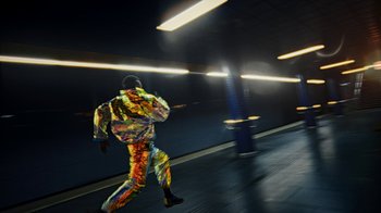 Movie still from “Zef - 420” (2022), directed by Jay Walker – Wide shot, Low angle