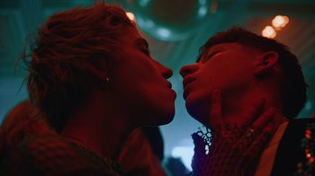 Movie still from “Zef - 420” (2022), directed by Jay Walker – Extreme Close Up shot, Low angle