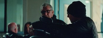 Movie still from “Jesse Jo Stark - So Bad” (2022), directed by Ramez Silyan – Close Up shot, Over the shoulder angle