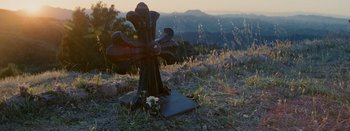 Movie still from “Jesse Jo Stark - So Bad” (2022), directed by Ramez Silyan – Wide shot, High angle