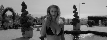 Movie still from “Jesse Jo Stark - So Bad” (2022), directed by Ramez Silyan – Close Up shot, Low angle