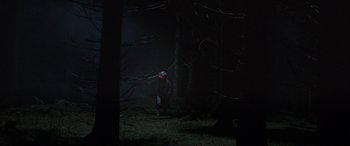 Movie still from “Röyksopp - Profound Mysteries” (2022), directed by Martin De Thurah – Extreme Wide shot, Over the shoulder angle