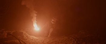 Movie still from “Röyksopp - Profound Mysteries” (2022), directed by Martin De Thurah – Extreme Wide shot, Low angle