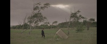 Movie still from “Röyksopp - Profound Mysteries” (2022), directed by Martin De Thurah – Extreme Wide shot, High angle