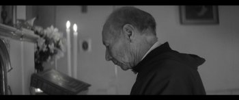 Movie still from “Röyksopp - Profound Mysteries” (2022), directed by Martin De Thurah – Close Up shot, Low angle