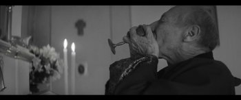 Movie still from “Röyksopp - Profound Mysteries” (2022), directed by Martin De Thurah – Extreme Close Up shot, Low angle