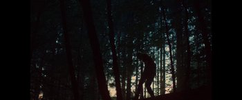 Movie still from “Röyksopp - Profound Mysteries” (2022), directed by Martin De Thurah – Extreme Wide shot, Low angle