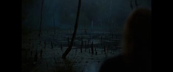 Movie still from “Röyksopp - Profound Mysteries” (2022), directed by Martin De Thurah – Extreme Wide shot, Over the shoulder angle